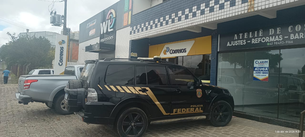 PF desmantela fraude milionária nos Correios, em Curitiba