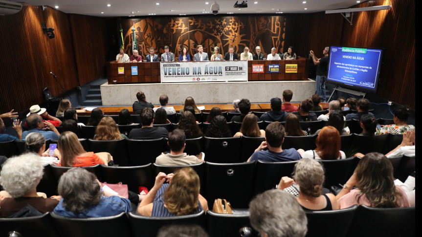 Sanepar e IAT são pressionados sobre contaminação da água por agrotóxicos em Curitiba