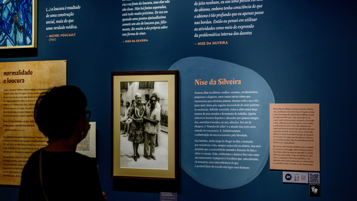 “A Revolução pelo Afeto” traz legado de Nise da Silveira à Caixa Cultural em Curitiba