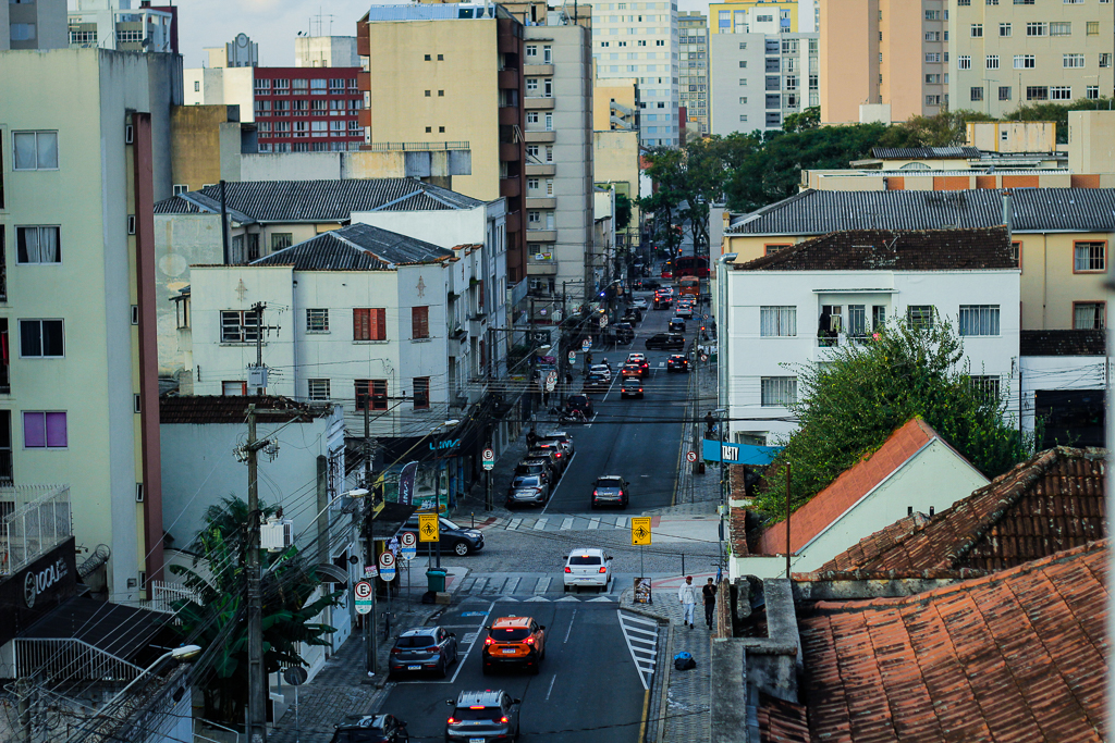 vista área da cidade