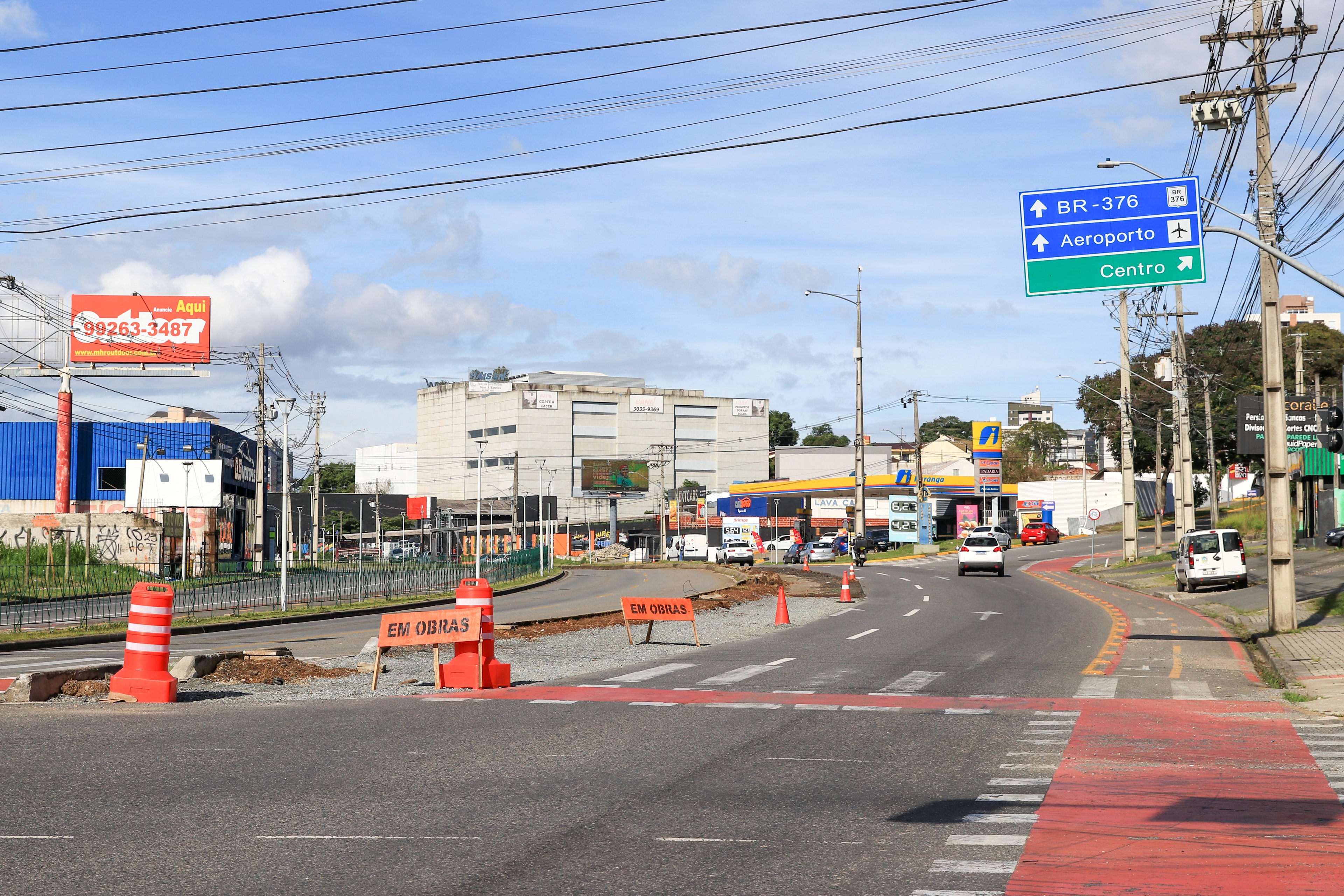 Avenida das Américas terá interdição parcial em São José dos Pinhais a partir de sexta-feira