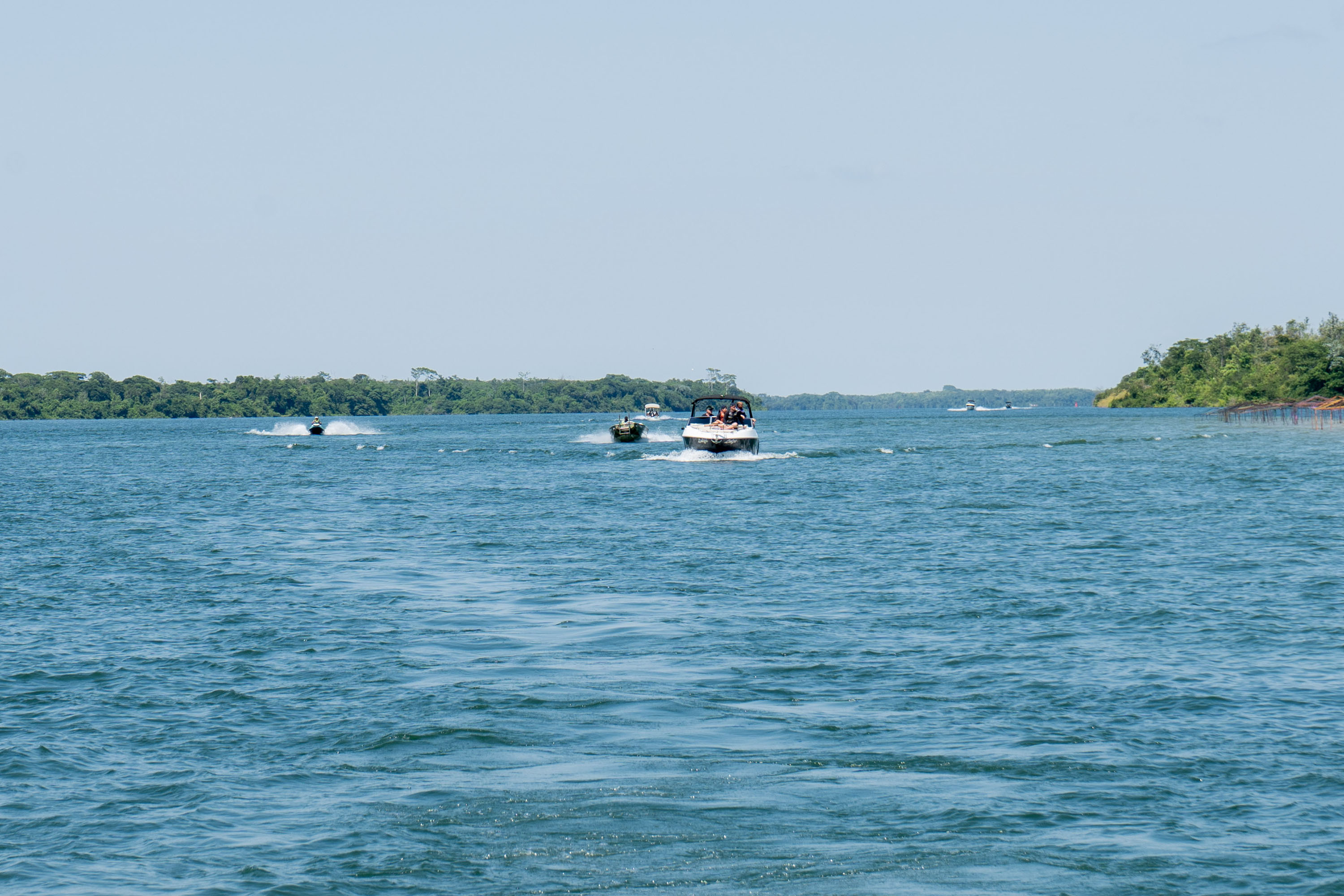 Em Foz do Iguaçu, Marinha alerta para ventos de até 75 km/h e pede que navegação seja evitada no Rio Paraná