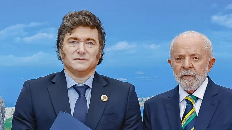 Milei elogia pressão de Trump sobre Venezuela e contraria Lula na Cúpula do Mercosul